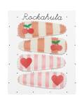 Rockahula: Haarspangen Kirschen Stripy Cherry 4 Stück