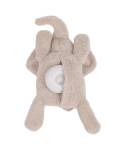 Flow: Kuscheltier Elefant aus Teddystoff mit Komfort...