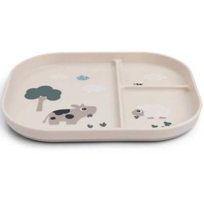 Done by Deer: Teller-Menüteller Foodie Tiny Farm sand