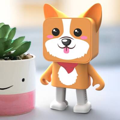 Tanzender Lautsprecher Hund Corgi  MOB