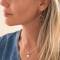 A beautiful Story: Ohrringe mit Lapis Lazuli Perlen am Ring