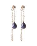 A Beautiful Story: Ohrringe Felicity silber Lapis Lazuli