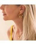 A beautiful Story: Ohrstecker Creolen mit Citrine  in 4...