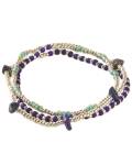 A Beautiful Story: Armband Lapis Lazuli Stream silber