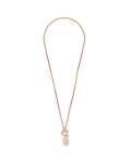 A Beautiful Story: Kette gold Rosenquarz Secure 55cm