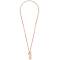 A Beautiful Story: Kette gold Rosenquarz Secure 55cm