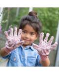 Kinderhandschuhe für den Garten in rosa mit...
