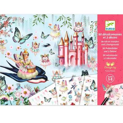 Djeco: Rubbelbilder für Kinder von 5-8J Feenland