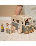 Little Dutch: Retro Van aus Holz mit Spielfiguren