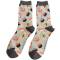 Mr Sparrow: Bambus Socken Herren Sushi silber