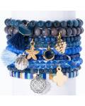 Lumisha: Armband navy
