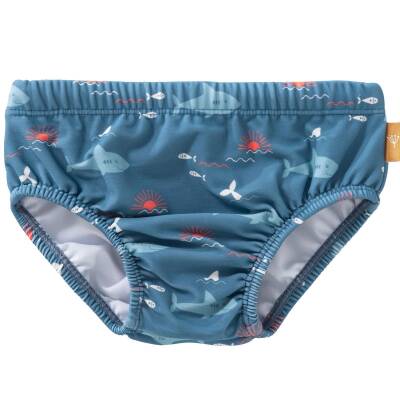 Fresk: Baby-Badehose UV-Schutz 50 Shark blau