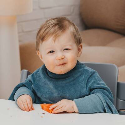 Little Casimir: Lätzchen Boo waterproof baltic blau