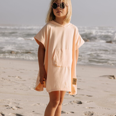 Cloby: Poncho mit UV-Schutz 50+ Peachy Summer für 1-3 Jahre