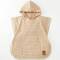 Cloby: Poncho mit UV-Schutz 50+ sand/ginger gestreift für 1-3 Jahre