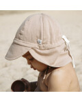 Cloby: Sonnenhut Bambus-Bio-BW UV-Schutz braun sand 18-36 Mon.