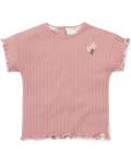 Little Dutch:T-Shirt kurzärmlig pink blush