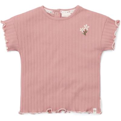 Little Dutch:T-Shirt kurzärmlig pink blush 86