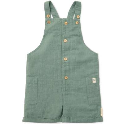 Little Dutch: Kurze Latzhose Forest Bio Baumwolle