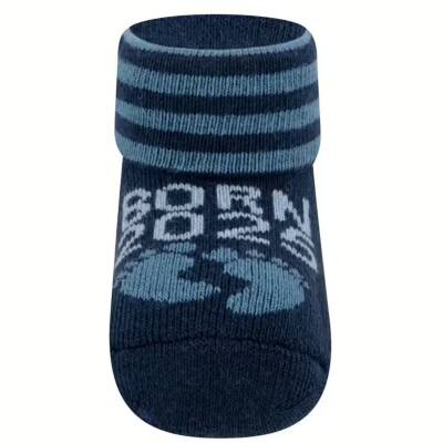 Babysöckchen navy BORN IN 2025 Ewers
