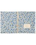 Nobodinoz: Wickelunterlage Mozart Blue Yumiko 68x50cm