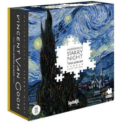 Londji; Puzzle Vincent Van Gogh Sternennacht 1000Teile