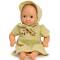 Djeco: Puppen Kleidung aus Baumwolle in Kleid im Set mit Mütze für Puppen von 30-34 cm