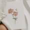 Eulenschnitt: Postkarte Flower Bee Aquarell