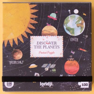 Londji; Pocket Puzzle Discover the Planets 100Teile