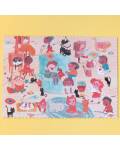 Londji; Pocket Puzzle Cats&Dogs doppelseitig 24Teile
