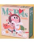 Londji; Puzzle I Love my Pets doppelseitig 21Teile