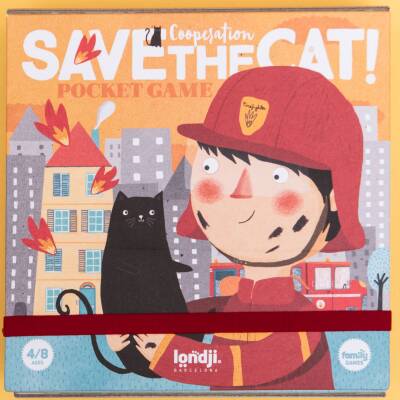 Londji; Pocket Spiel Save the Cat ab 3 Jahren