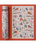 Londji; Micro Puzzle Wildtiere Rotkelchen 150Teile