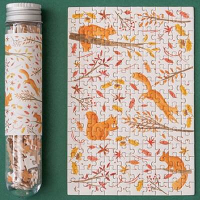 Londji; Micro Puzzle Wildtiere Eichhörnchen 150Teile