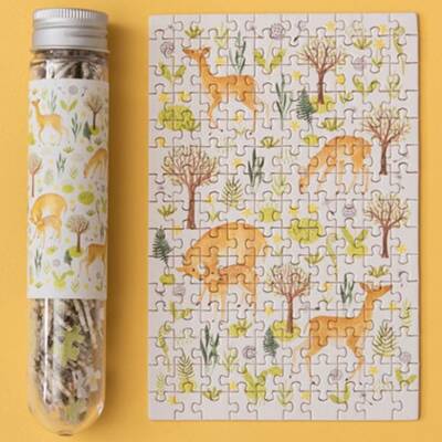 Londji; Micro Puzzle Wildtiere Rehe 150Teile