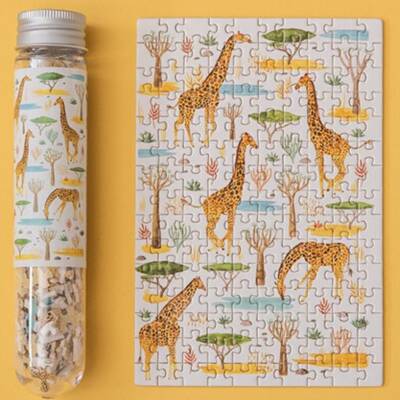 Londji; Micro Puzzle Wildtiere Giraffen 150Teile