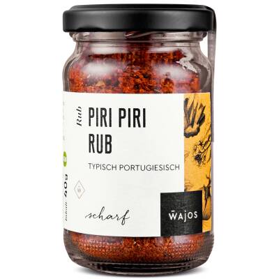 Wajos: Piri Piri Rub 40g Mini Würzmischung