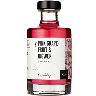 Wajos: Pink Grapefruit&Ingwer Tonic Sirup 200ml