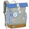Lässig: Kinderrucksack Rolltop Explorer Sunny blau