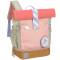 Lässig: Kinderrucksack Rolltop Explorer Sunny rosa