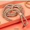 Glitter Handykette mit Phone-Strap champagner
