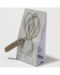 Keybunny Schlüsselring silber mit Halteclip Hase