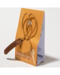 Keybunny Schlüsselring gold mit Halteclip Hase