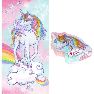 Zauberhandtuch Einhorn Regenbogen Spiegelburg