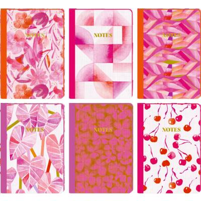 Notizheft A5  liniert 48S. All about pink Spiegelburg