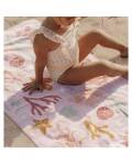 Little Dutch: Badetuch in 120x60cm aus Frottee mit...
