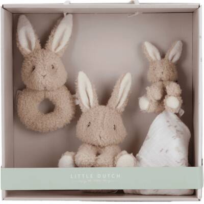 Little Dutch: Geschenkset Baby Bunny 3 Teile