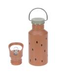 Lässig: Trinkflasche 500ml Edelstahl Happy prints...
