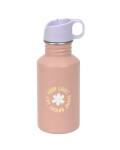 Lässig: Trinkflasche 500ml Edelstahl Party rose/lilac