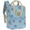 Lässig: Kinderrucksack Pattern Party blue